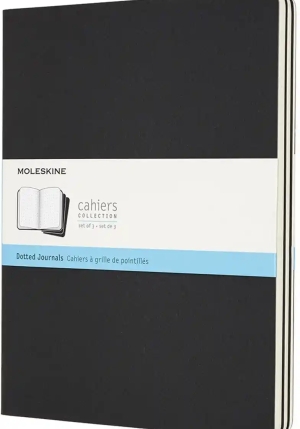 Cahier Jnls Xl Dot Black fronte