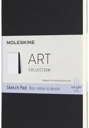 Art Sketch Pad Pocket Black fronte