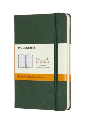 Noteb Pk Rul Myrtle Green Hard fronte