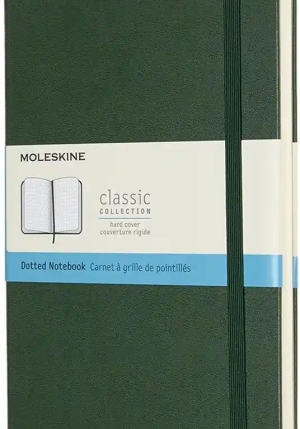 Notebook Large Dot Myrtlimited Edition Green Hard fronte