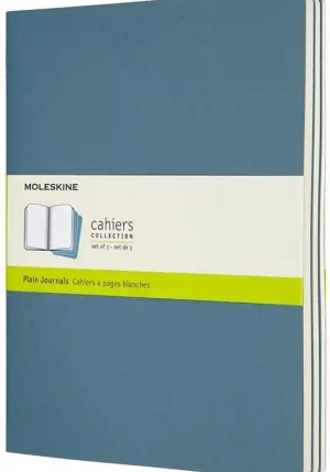 Cahier Jnls Xl Pla Brisk Blue fronte