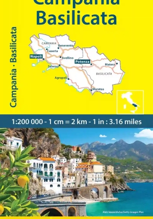 Campania E Basilicata 1:200.000 fronte