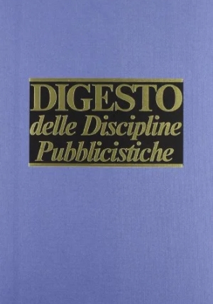 Digesto Iv Ed. - Discipline Pu fronte