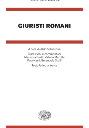 Giuristi Romani fronte