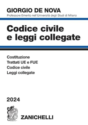 Codice Civile E Leggi Collegate 2024. Con Appendice Di Diritto Tributario. Con Cd-rom fronte