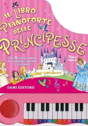 Libro Pianoforte Principesse fronte