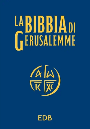 Bibbia Di Gerusalemme. Ediz. Tascabile Blu (la) fronte