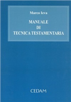 Manuale Tecnica Testamentaria fronte