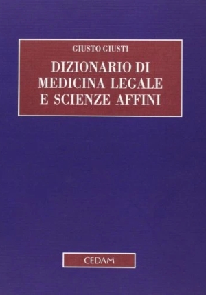 Giusti Dizionario Med.legale - fronte