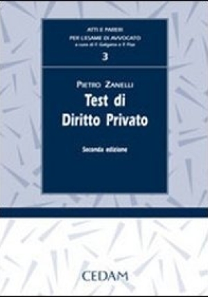 Test Diritto Privato fronte