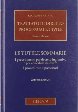 Trattato Diritto Proc.civile 1 fronte