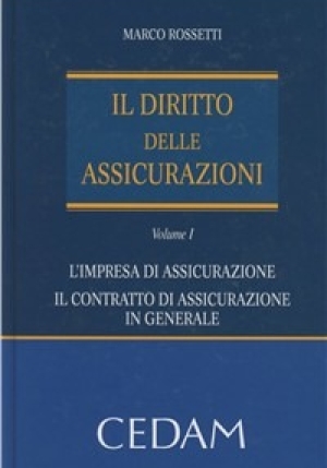 Diritto Assicurazioni Vol. 1 fronte