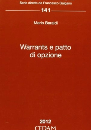 Warrants E Patto Di Opzione fronte