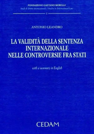 Validita' Della Sentenza Inter fronte