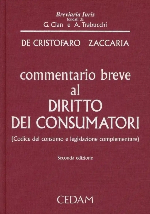 Cbr Diritto Consumatori Ii Ed. fronte