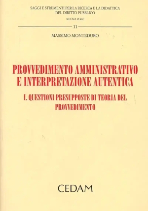 Provvedimento Amministrativo E fronte