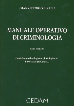 Manuale Operativo Di Criminolo fronte