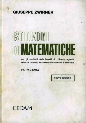 Istituzioni Di Matematiche fronte