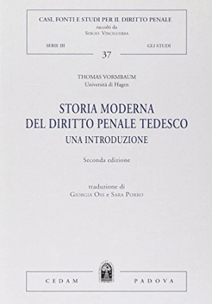 Storia Moderna Del Diritto Pen fronte