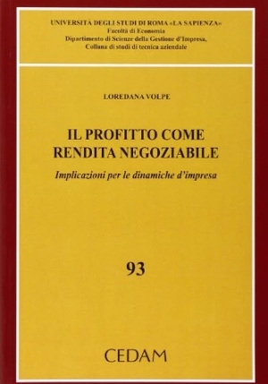 Profitto Come Rendita Negoziab fronte