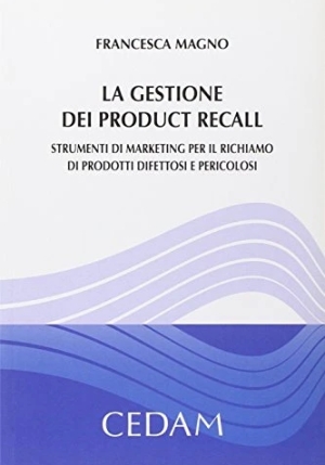 Gestione Dei  Product Recall fronte