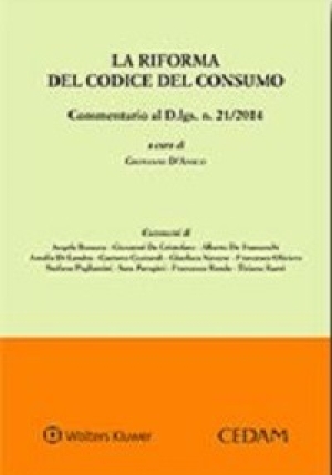 Riforma Codice Del Consumo Comm.dlgs 21 fronte