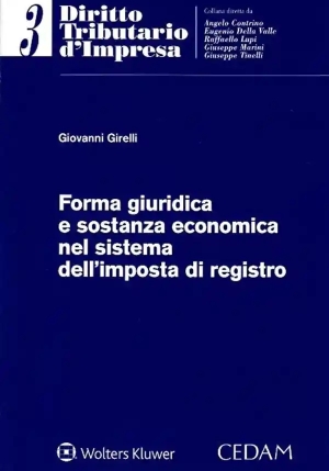 Forma Giuridica Sostanza Econo fronte