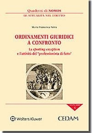 Ordinamenti Giuridici A Confro fronte