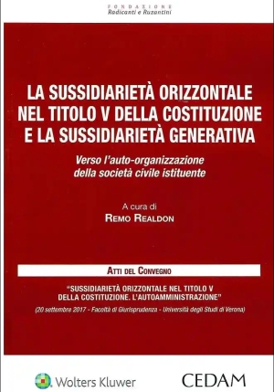 Sussidarieta' Orrizzontale fronte