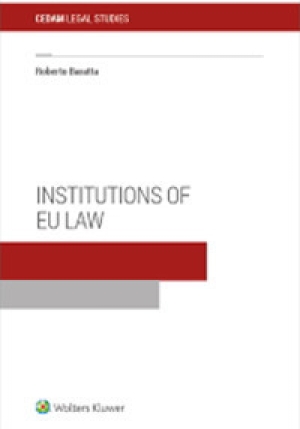 Institutions Of Eu Law fronte