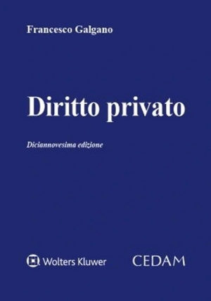 Diritto Privato 19ed. fronte