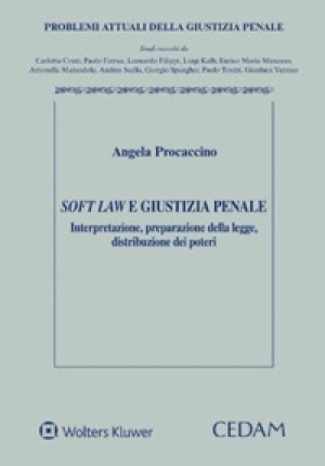 Soft Law E Giustizia Penale fronte