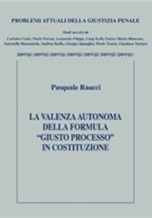 Valenza Autonoma Formula Giusto Processo fronte