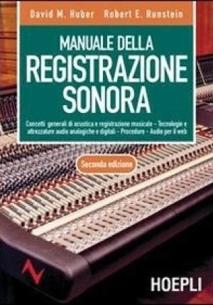 Manuale Della Registrazione Sonora fronte