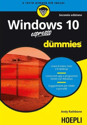 Windows 10 Espresso For Dummies fronte