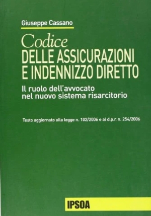 Codice Delle Assicurazioni E I fronte