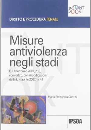 Misure Antiviolenza Negli Stad fronte