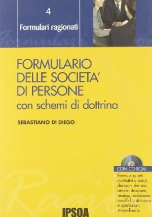 Formulario Delle Societ? Di Pe fronte