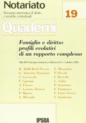 Famiglia E Diritto: Profili Ev fronte