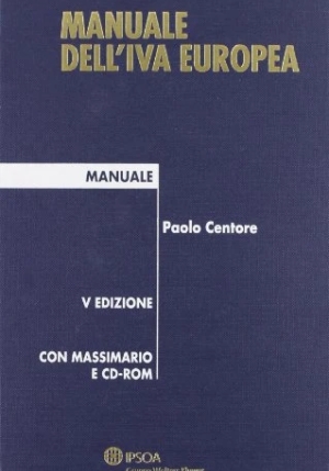 Manuale Dell'iva Europea + Cd- fronte