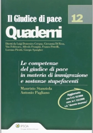 Competenze Del Giudice Di Pace fronte