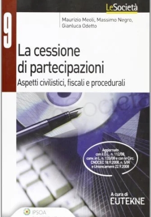 Cessione Di Partecipazioni (la fronte