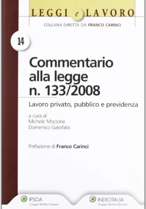 Commentario Alla Legge 133/200 fronte