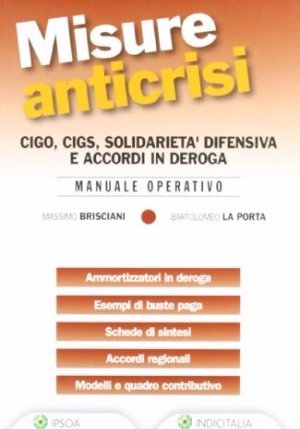 Misure Anticrisi fronte