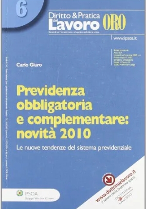 Previdenza Obbligatoria E Comp fronte