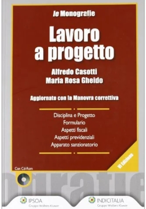 Lavoro A Progetto + Cd-rom - I fronte