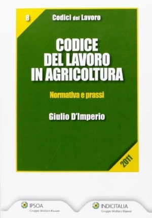 Codice Del Lavoro In Agricoltu fronte