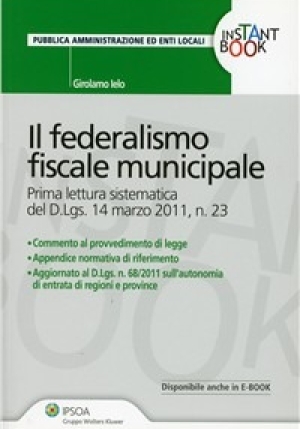 Federalismo Fiscale Municipale fronte