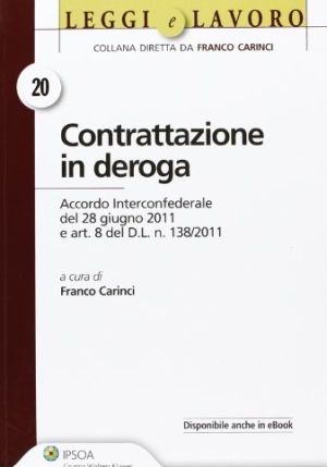 Contrattazione In Deroga fronte