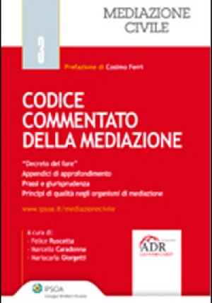 Codice Commentato Della Mediaz fronte